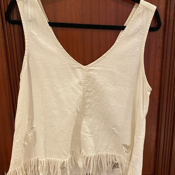 Beachy & Distressed American Eagle Tank Top - Picture 1 of 4